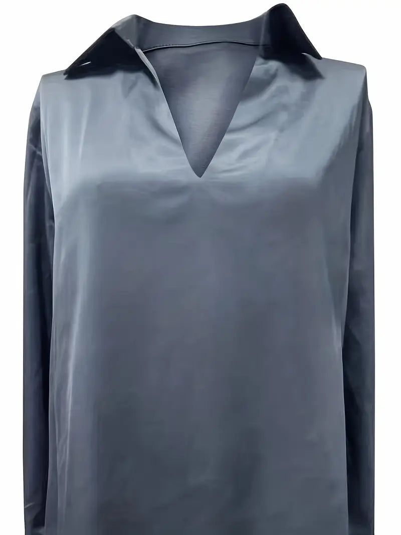 Eva™ | Premium V-Neck Blouse
