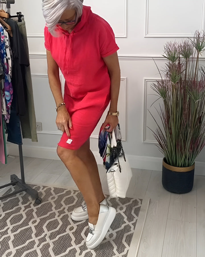 Tina™ | Relaxed Hoodie Dress