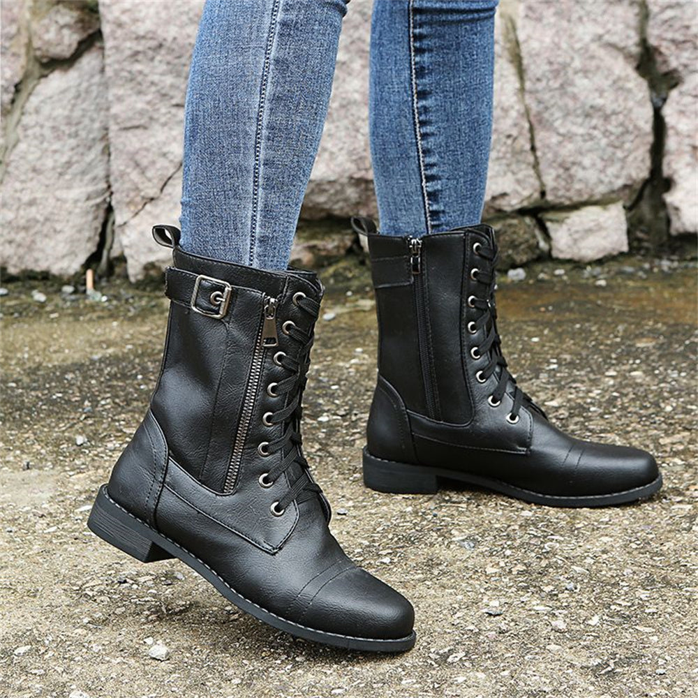 Dana™ | Toe Side Zipper Orthopedic Boots