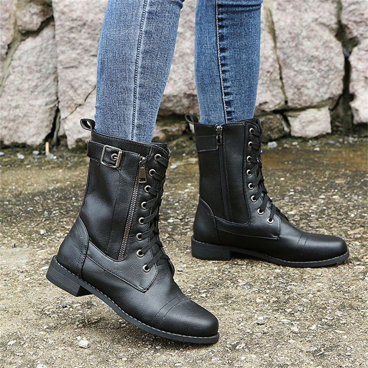 Dana™ | Toe Side Zipper Orthopedic Boots