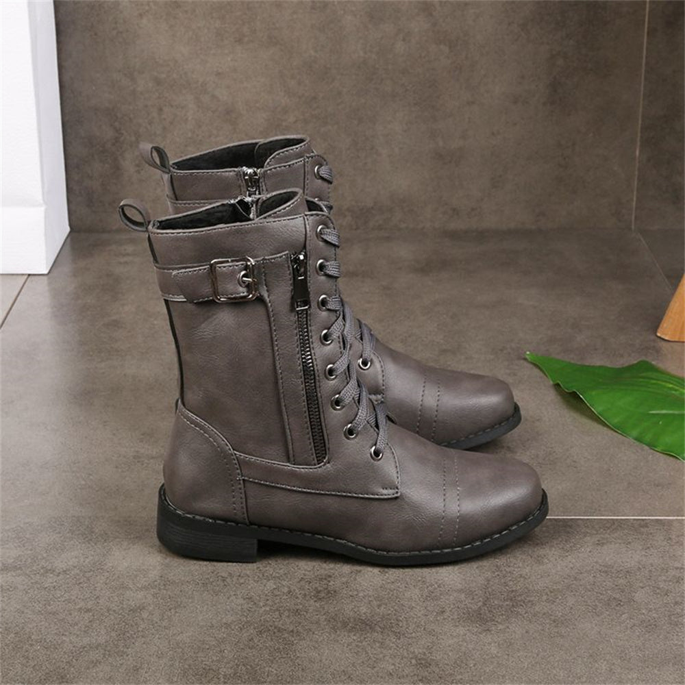 Dana™ | Toe Side Zipper Orthopedic Boots