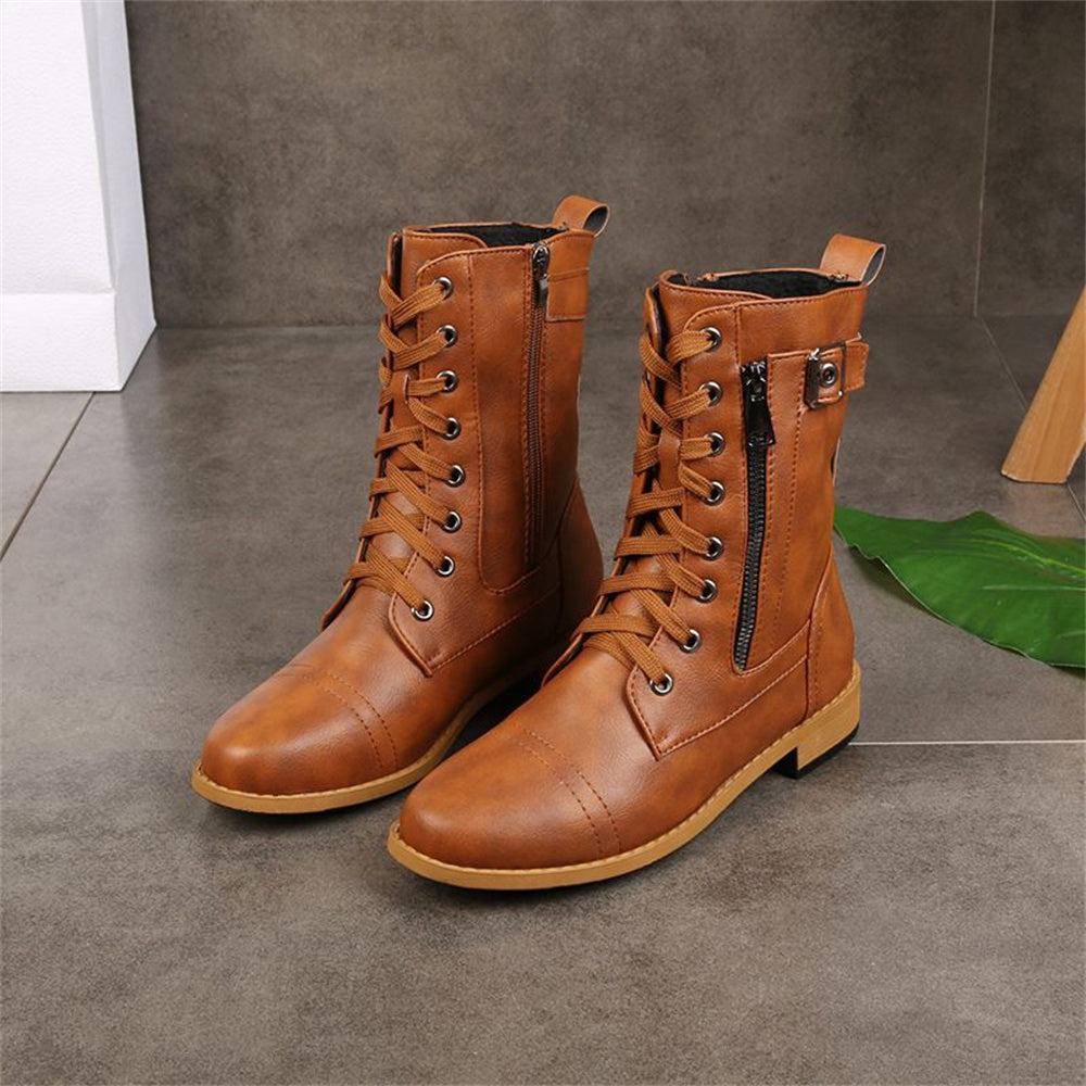 Dana™ | Toe Side Zipper Orthopedic Boots