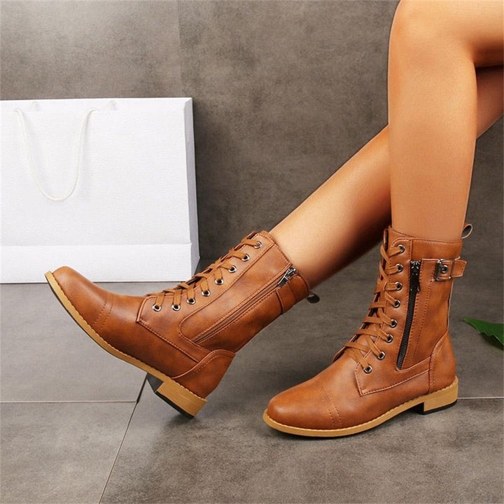 Dana™ | Toe Side Zipper Orthopedic Boots