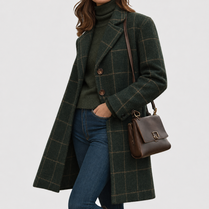 Mariza™ | Warm Fabric-Blend Overcoat