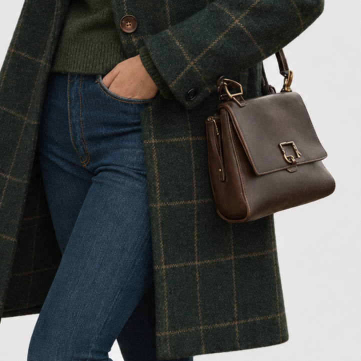 Mariza™ | Warm Fabric-Blend Overcoat
