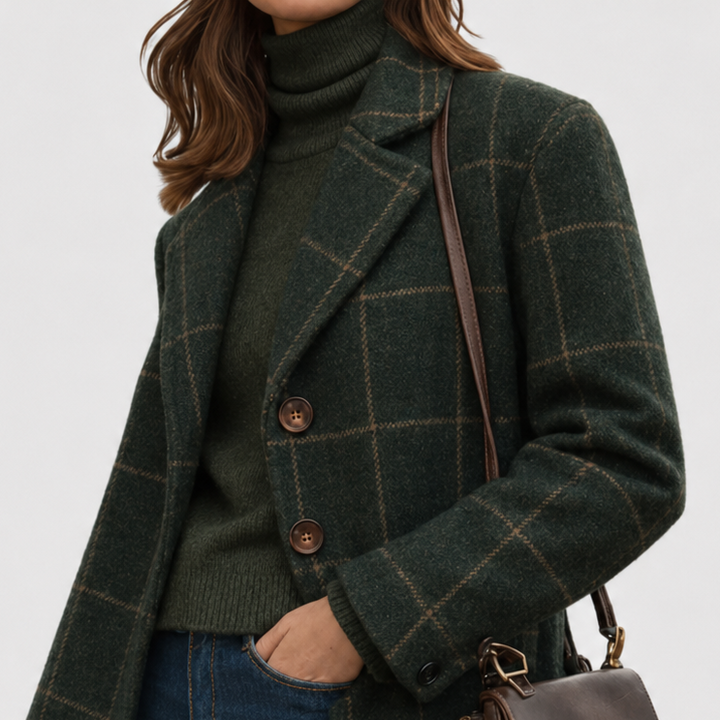 Mariza™ | Warm Fabric-Blend Overcoat