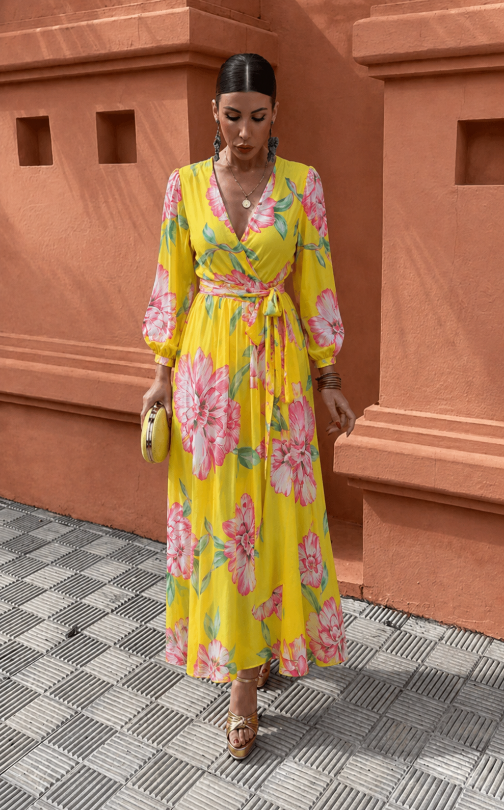 Sabine | Women's Wedding Guest Lace Floral Dress Summer 2026
