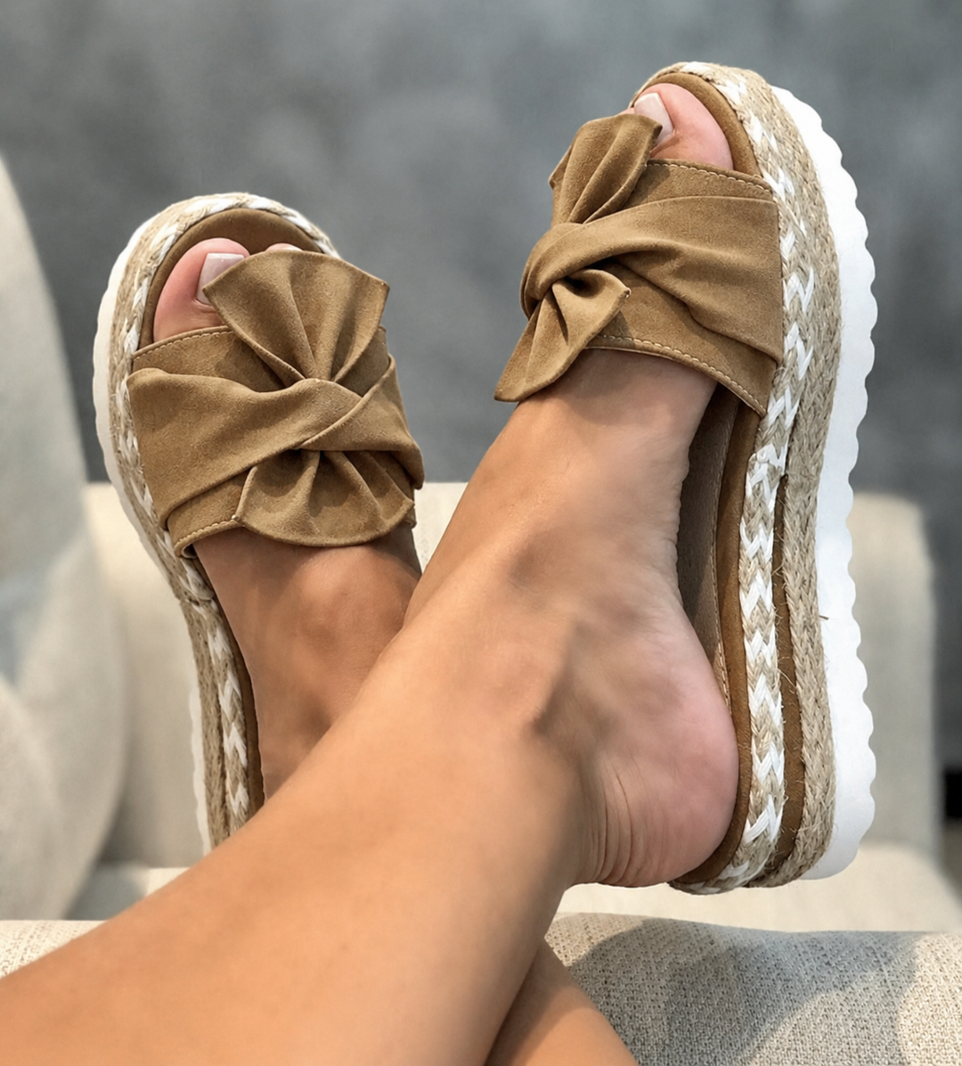 Nina | Women's Woven Wedge Sandals