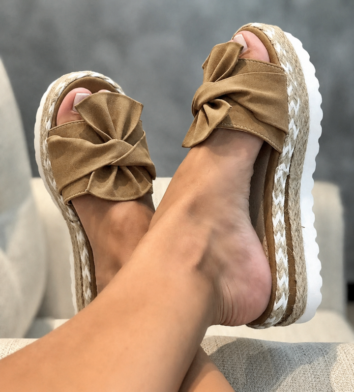 Nina | Women's Woven Wedge Sandals