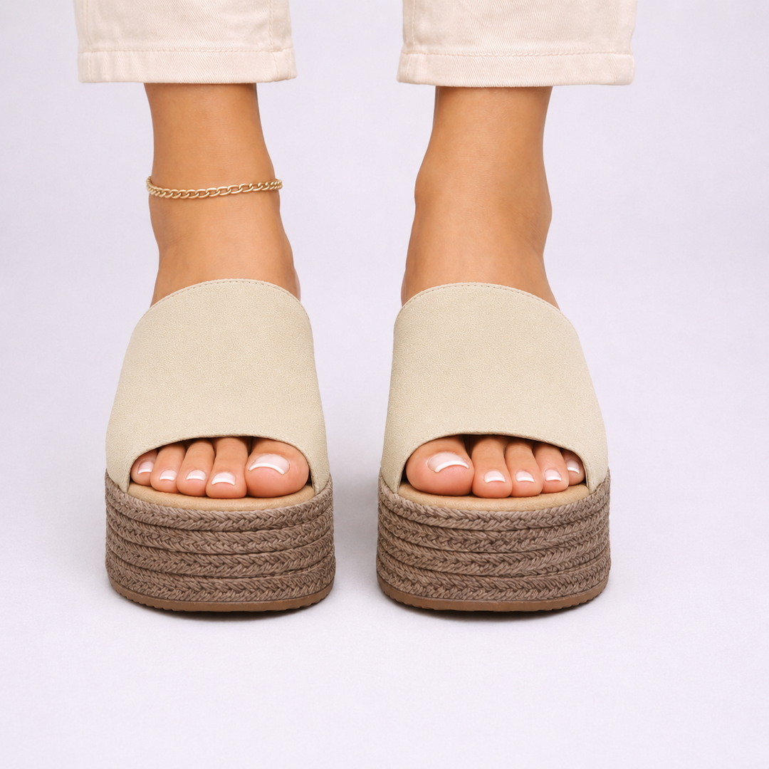 Marcellette | Women's Platform Espadrille Wedge Sandals