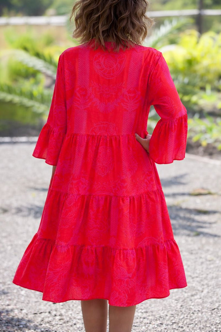 Sage | Women's Boho Flowy Loose Fit Draped Dress