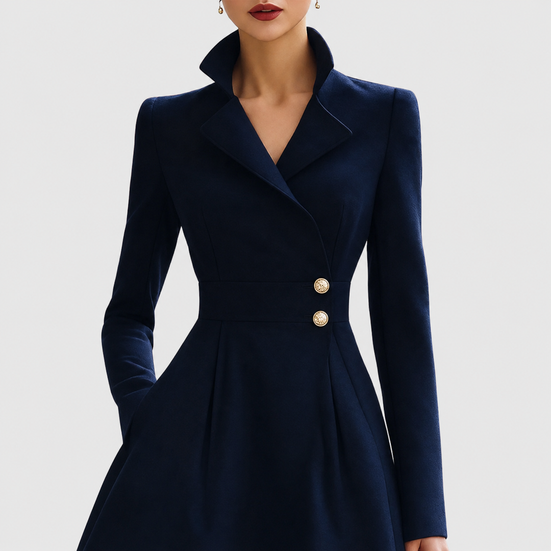 Talia™ | Tailored Fit Coat Dress