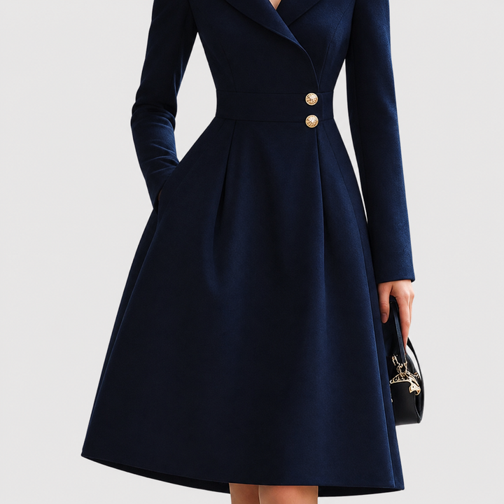 Talia™ | Tailored Fit Coat Dress