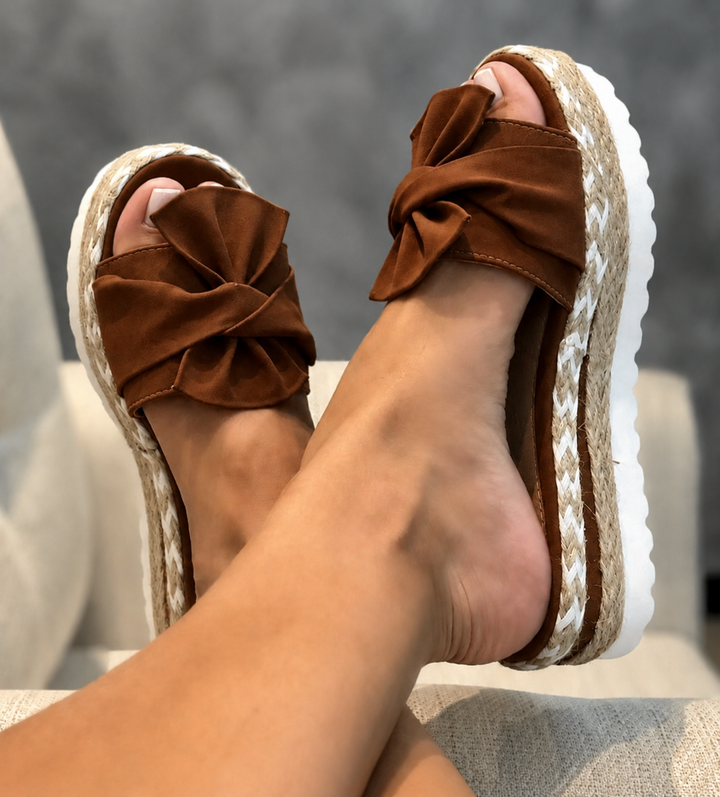 Nina | Women's Woven Wedge Sandals
