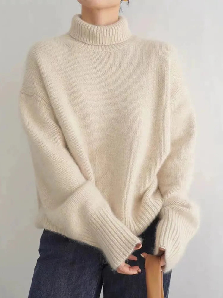 Chloe™ | Sweater With High Collar