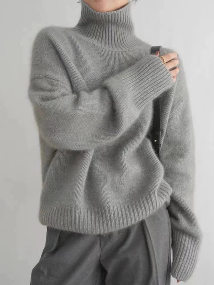 Chloe™ | Sweater With High Collar