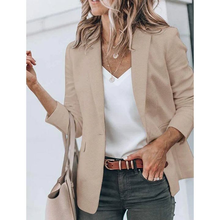 Dames Blazer met Getailleerde Pasvorm