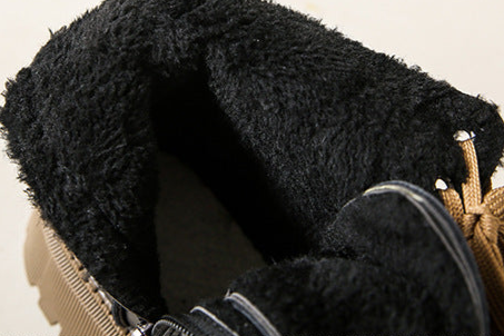 Fia™ | Fleece Lined Combat Boots