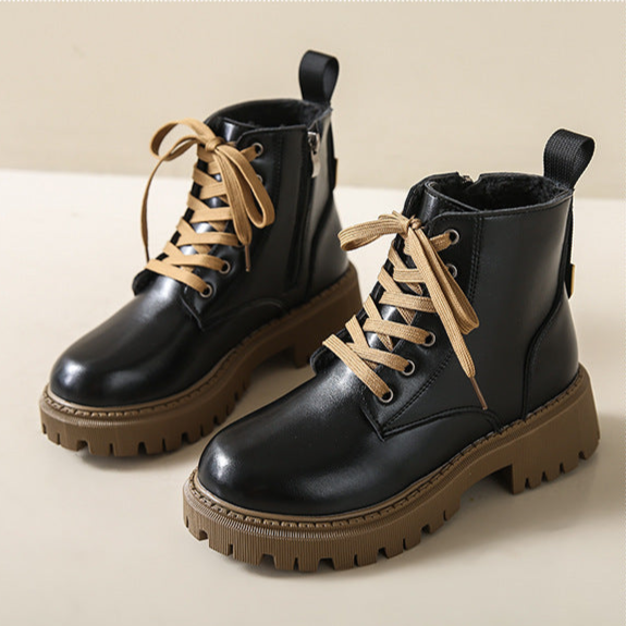 Fia™ | Fleece Lined Combat Boots