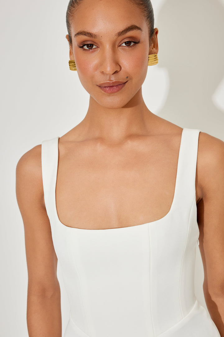 Angela™ | Timeless Flowy Midi Dress