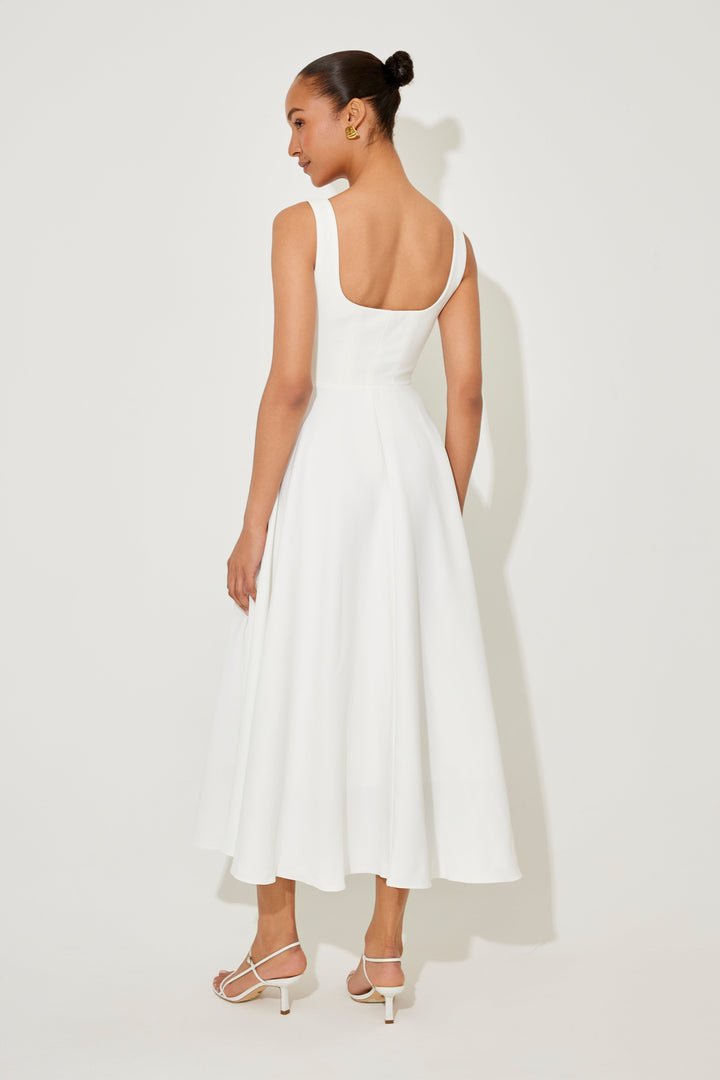 Angela™ | Timeless Flowy Midi Dress