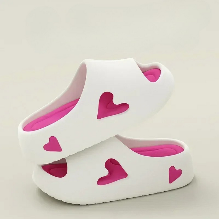 Heartslide™ | Heavenly Soft Flip Flops with Legendary Heart Shape