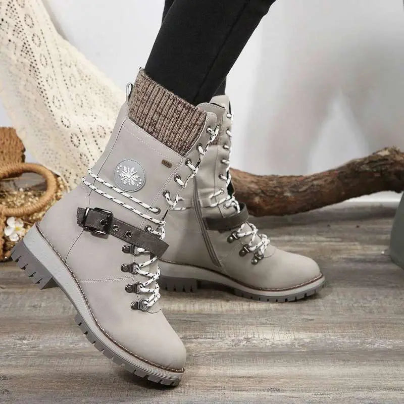 Sora™ | High Heel Winter Boots for Women – Stylish & Warm for Cold Weather