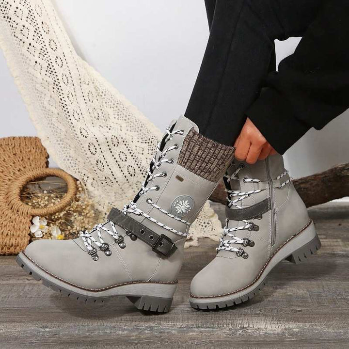 Sora™ | High Heel Winter Boots for Women – Stylish & Warm for Cold Weather