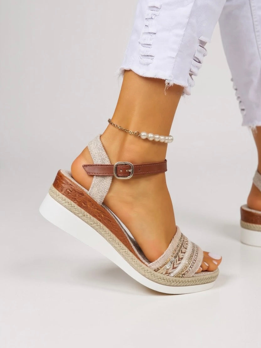 Raven | Women's Cushioned Wedge Sandals