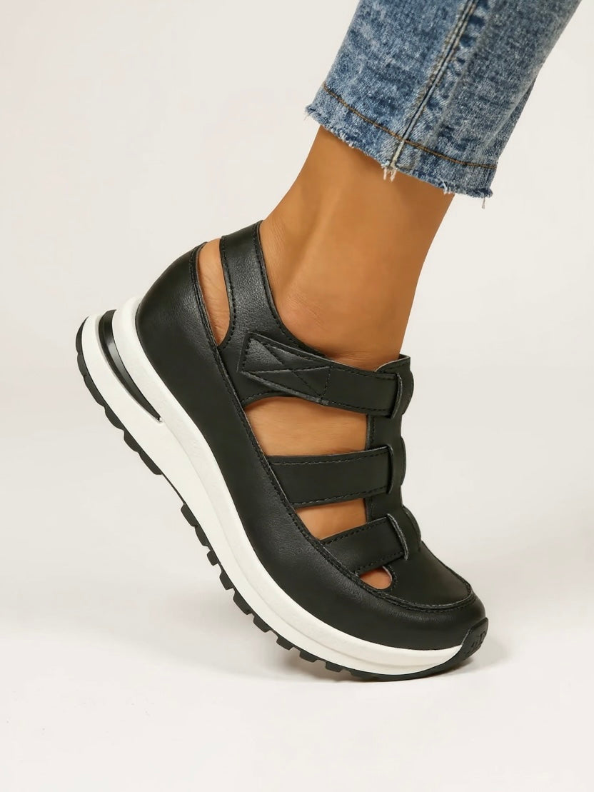 Freesia | Women's Platform Adjustable Sandals for Walking