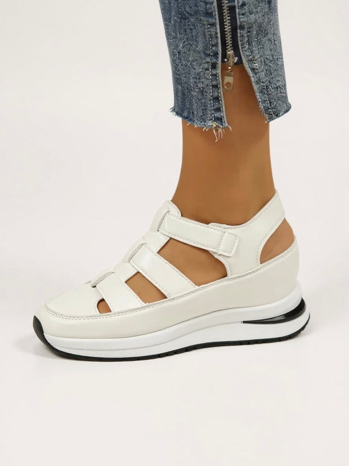 Freesia | Women's Platform Adjustable Sandals for Walking