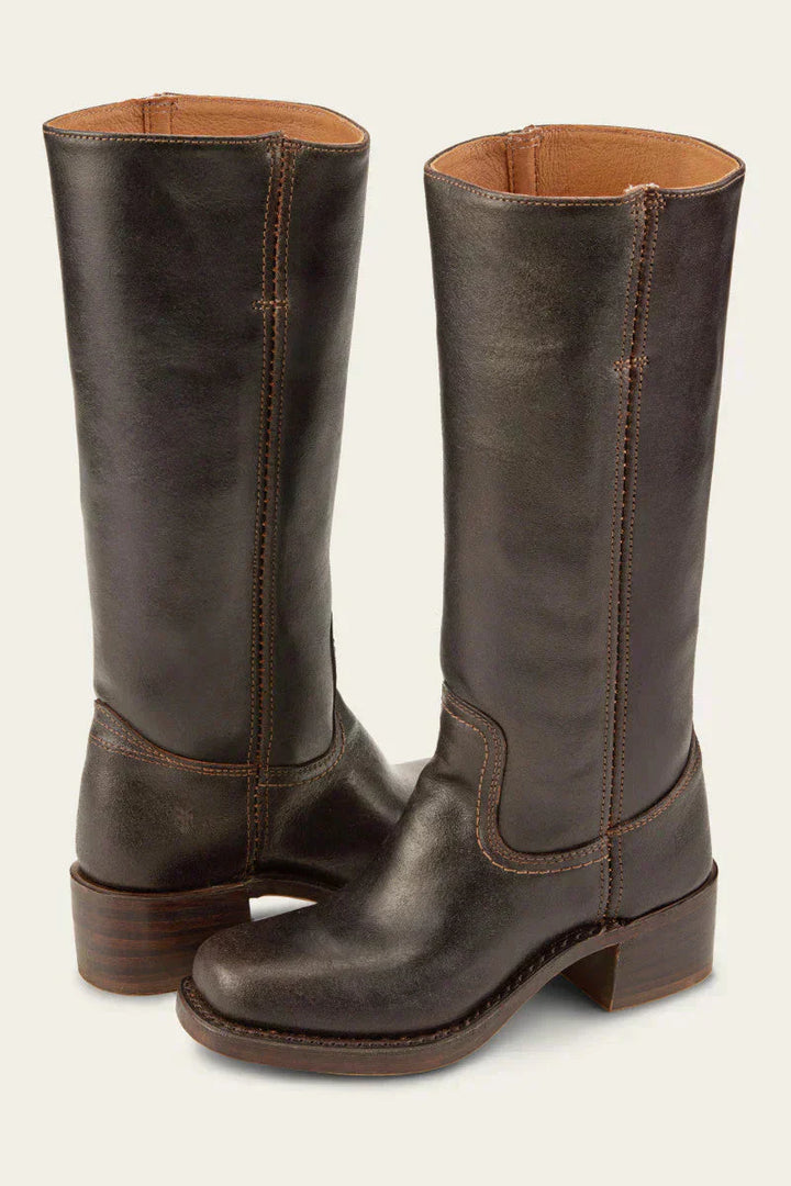 Van™ | Knee-High Boots with Slim Fit and Structured Sole