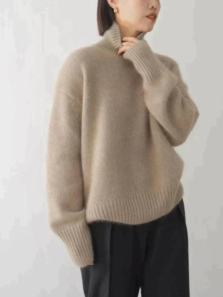 Monika™ | High Collar Sweater