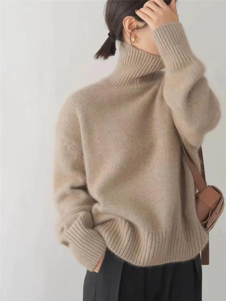 Chloe™ | Sweater With High Collar
