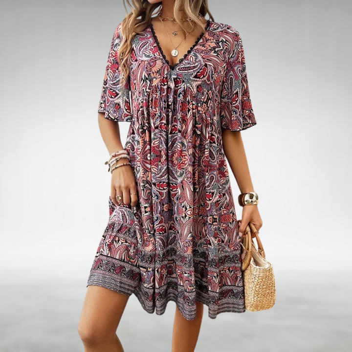 Dahlia | Women's Draped Elegant Dress Cocktail