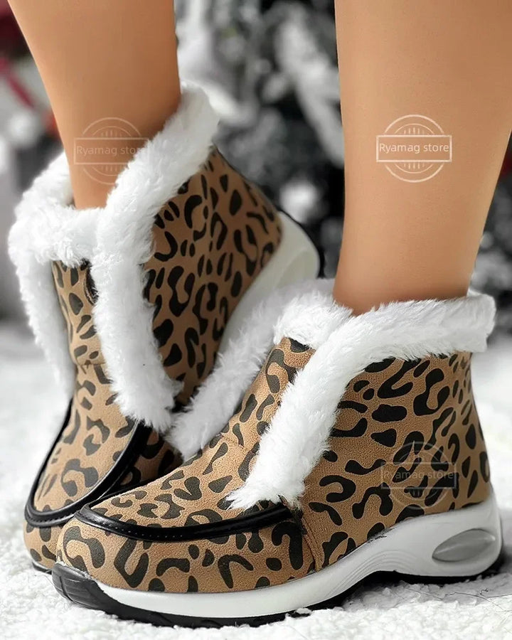 Vegan™ | Leather Casual Ankle Boots