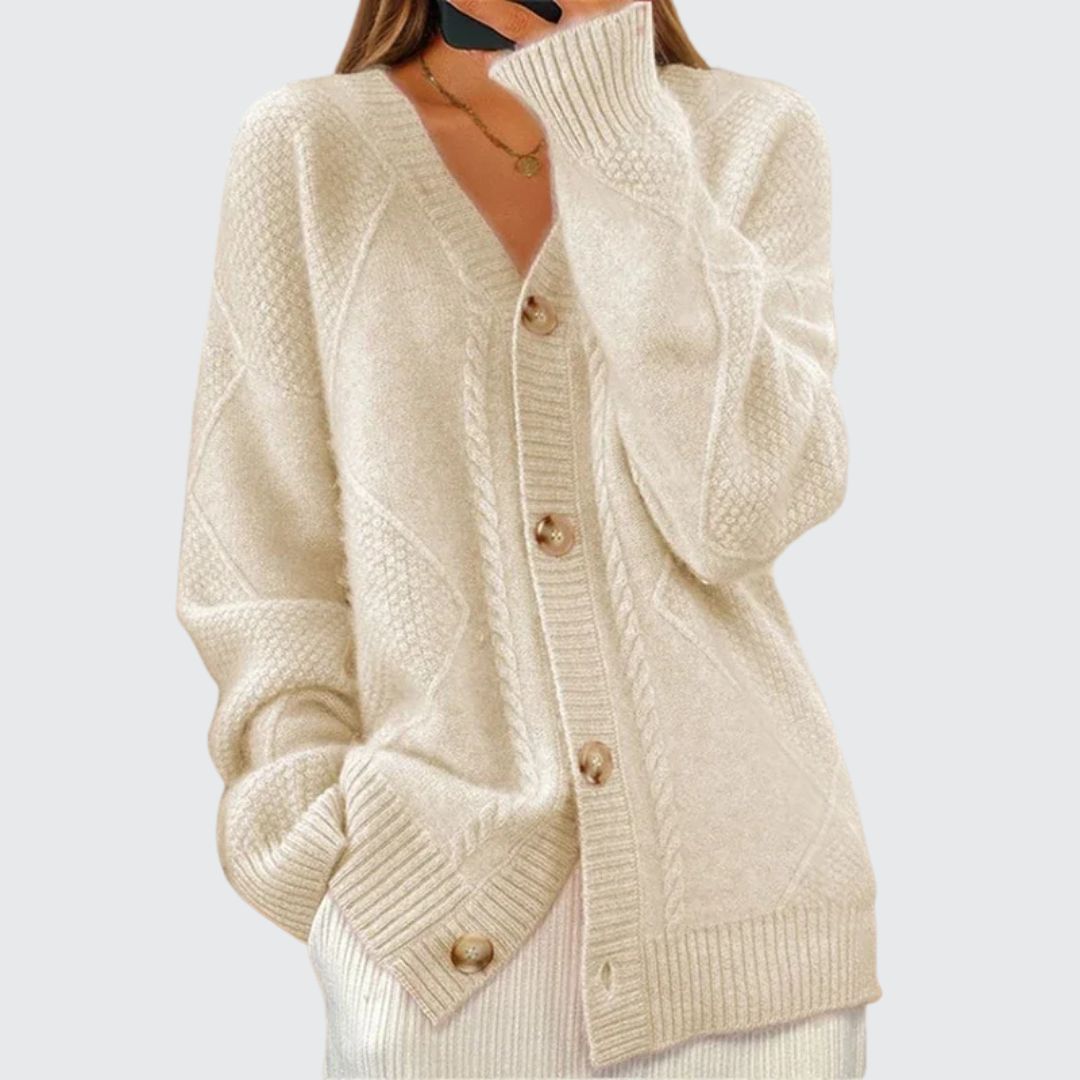 Reagan™ | Cable Cardigan