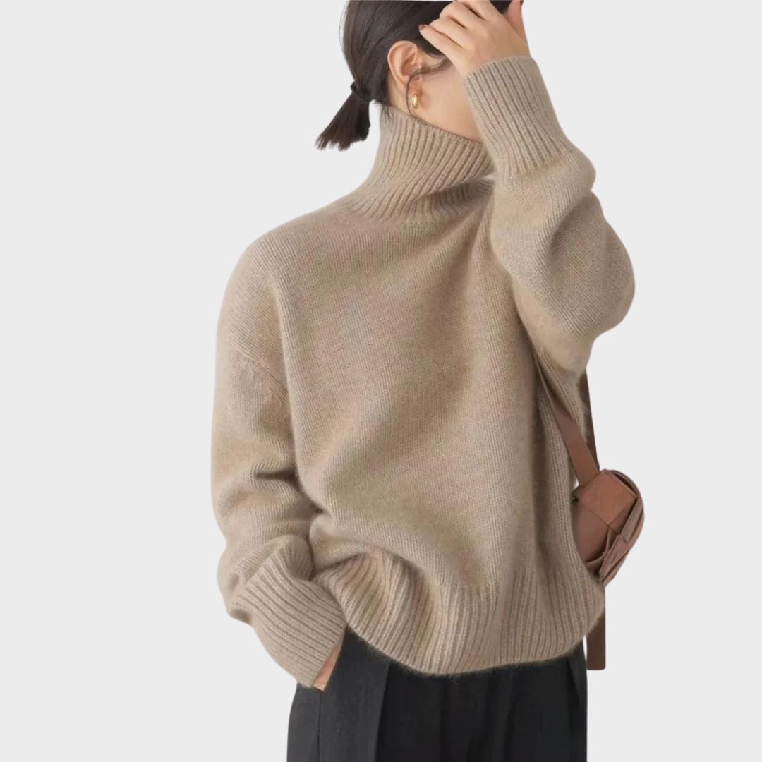 Chloe™ | Sweater With High Collar