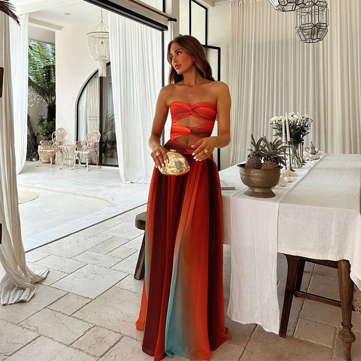 Savannah | Women's Wedding Guest Ombre Dress