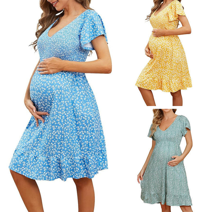 Rosalind | Women's Maternity Empire Waist Dress Spring 2026