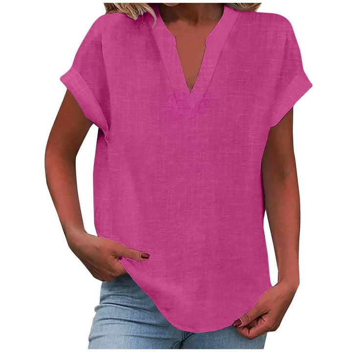Lexi™ | Relaxed V-Neck Blouse