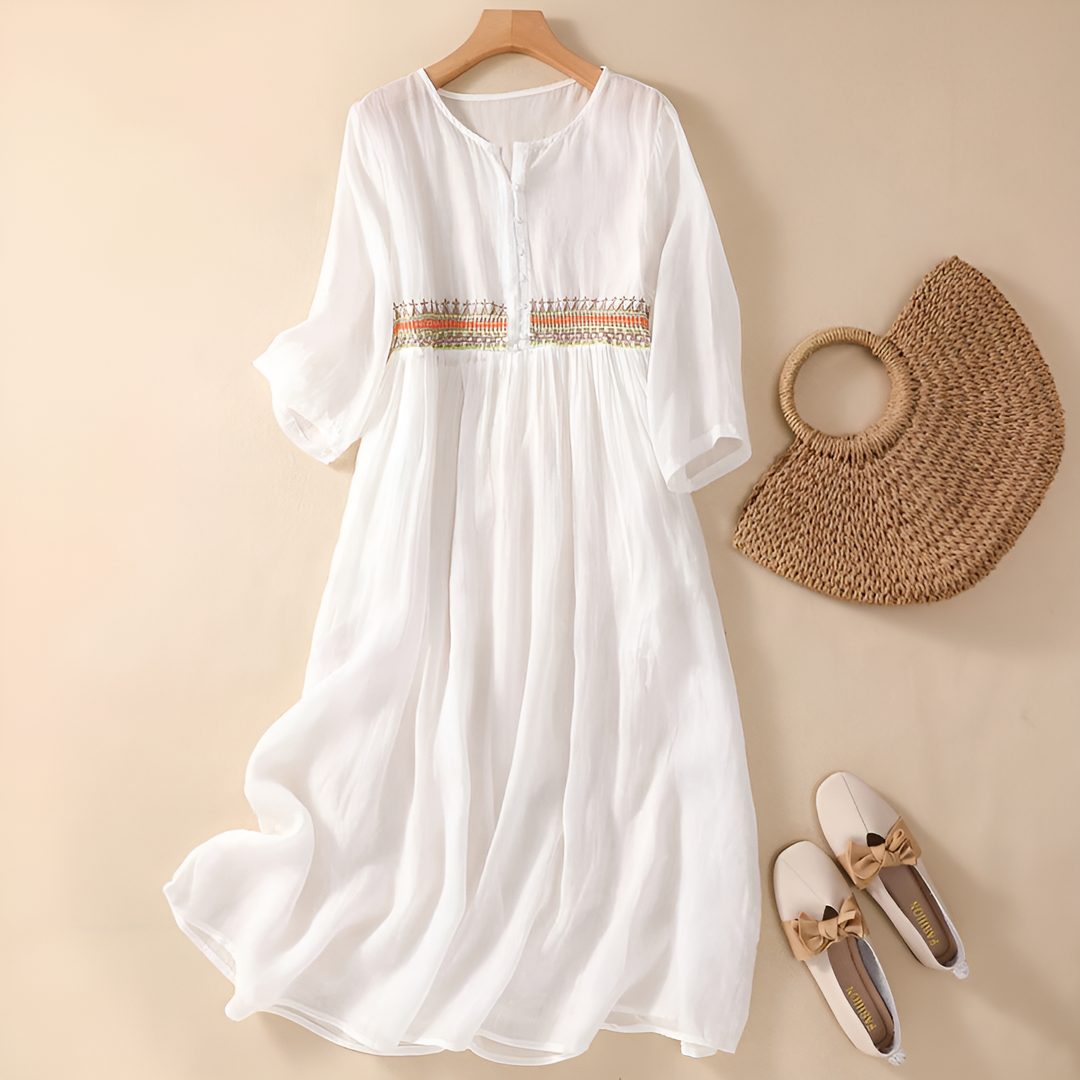 Kathy™ | Embroidered Dress