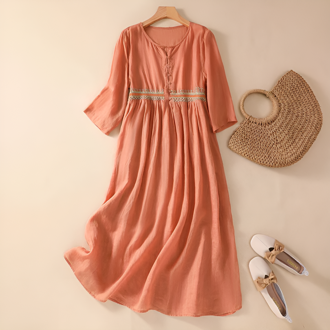Kathy™ | Embroidered Dress
