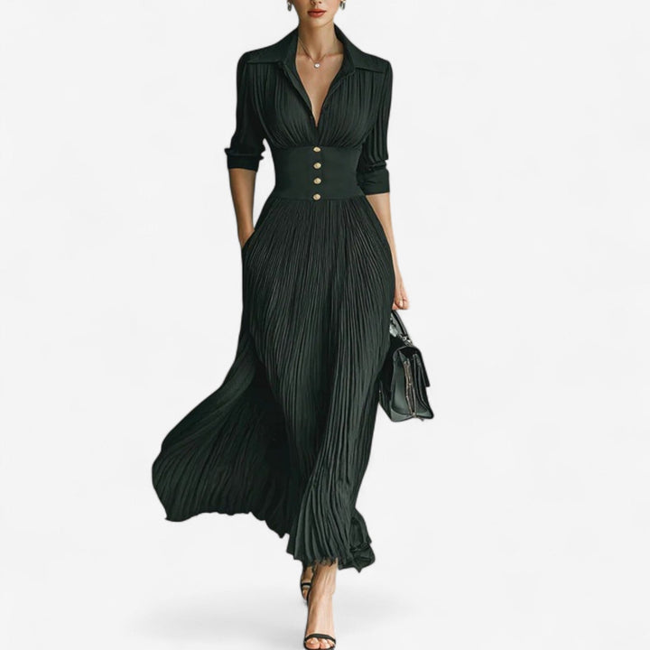Vanessa™ | Maxi Pleated Dress