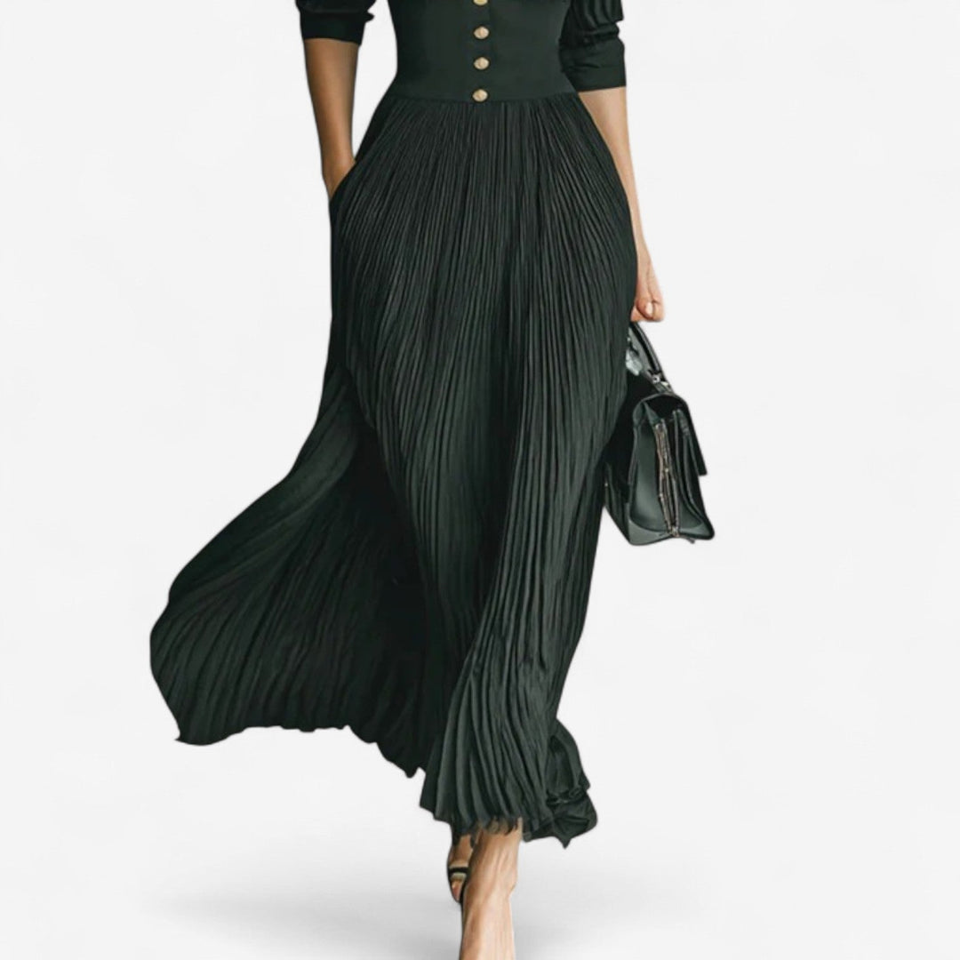 Vanessa™ | Maxi Pleated Dress