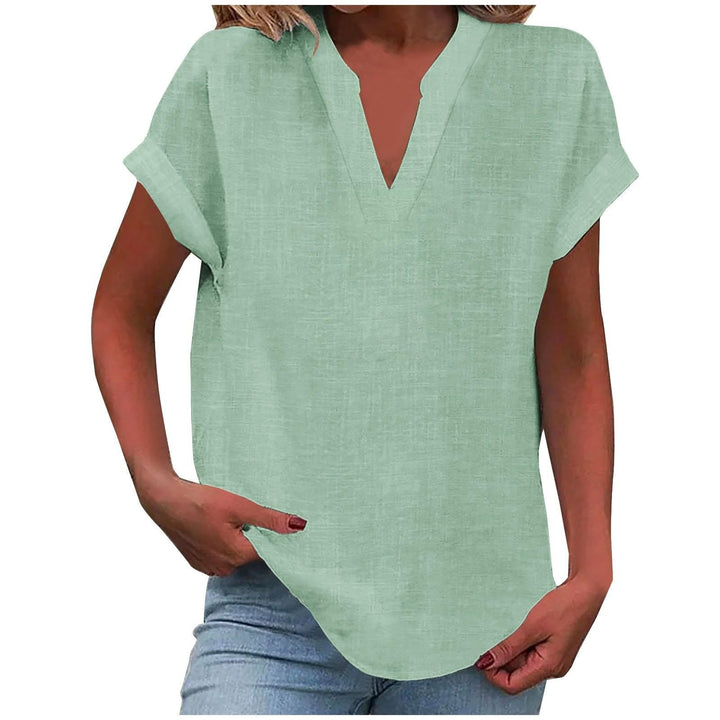 Lexi™ | Relaxed V-Neck Blouse