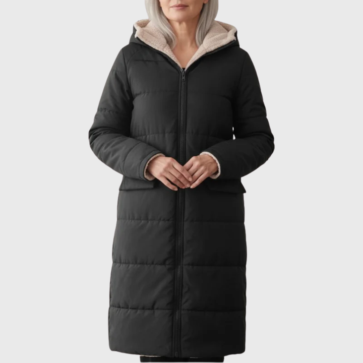 Farah™ | Reversible Wool-Lined Puffer Coat