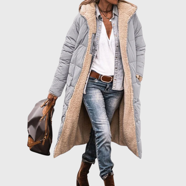 Farah™ | Reversible Wool-Lined Puffer Coat