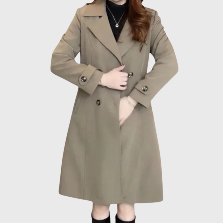 Rosela™ | Classic Longline Trench Coat
