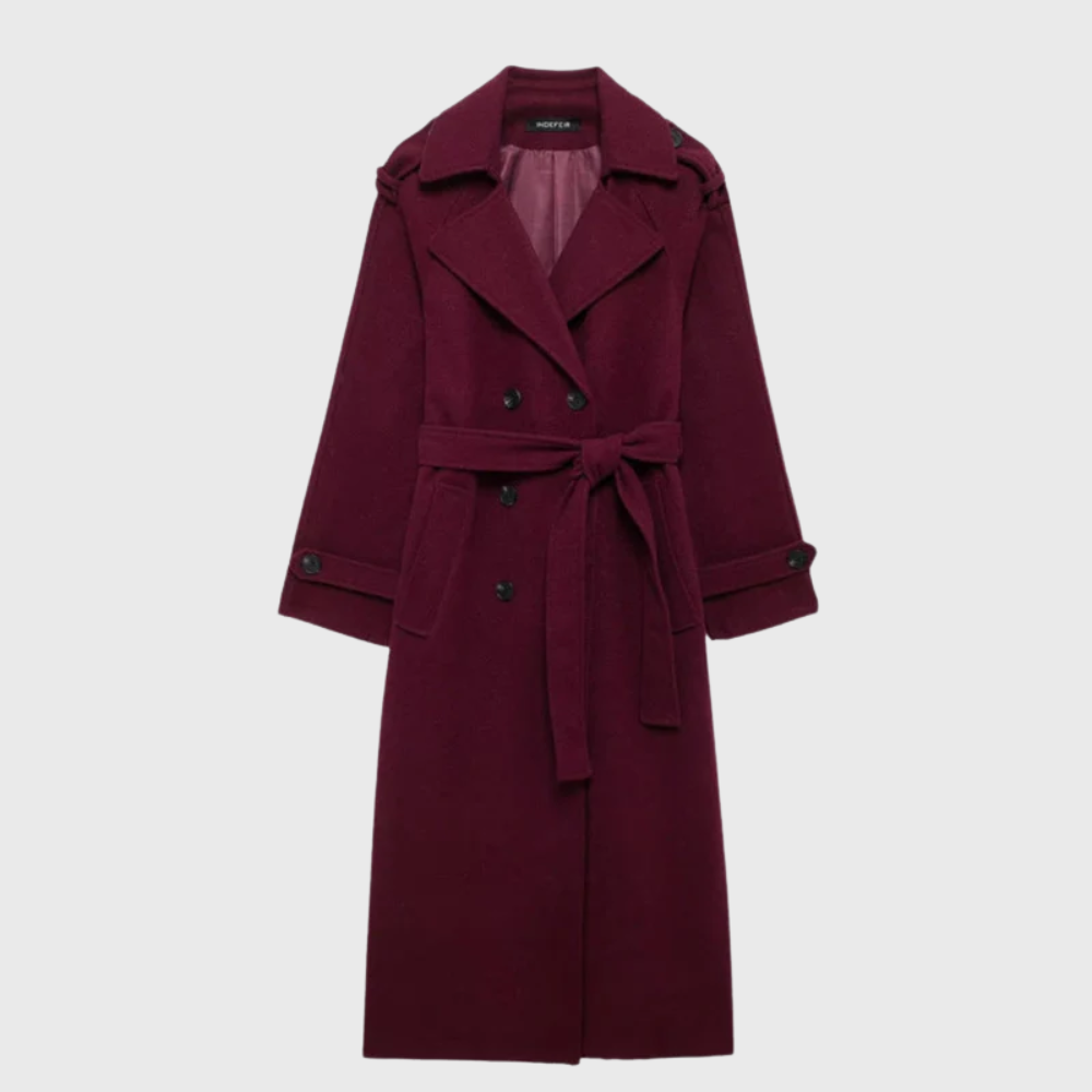 Rowena™ | Longline Wool Overcoat